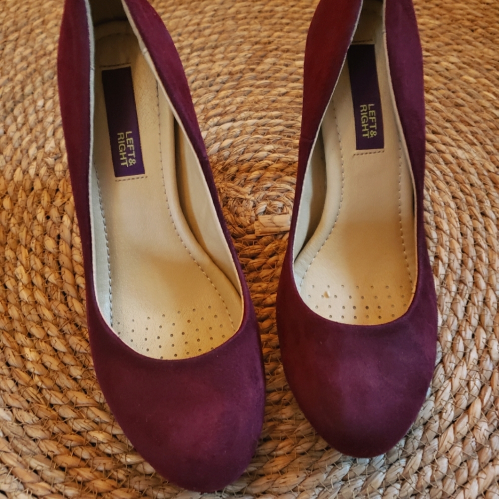 Burgundy Pumps